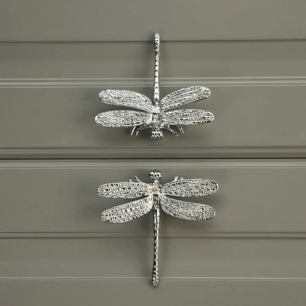 Maniglia per mobile Dragonfly Light Luxury in ottone, per la sostituzione di maniglie per cassetti, armadi e mobili