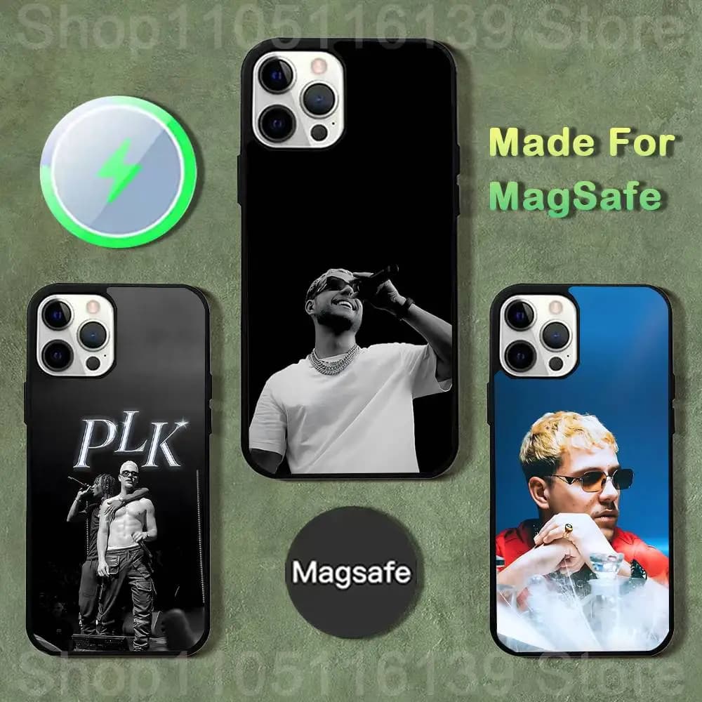 PLK French Rapper Mathieu Phone Case For iPhone 17,16,15,14,13,12,11,Pro,Max,Plus,Mini,SE4,E Magnetic Magsafe Wireless Charging