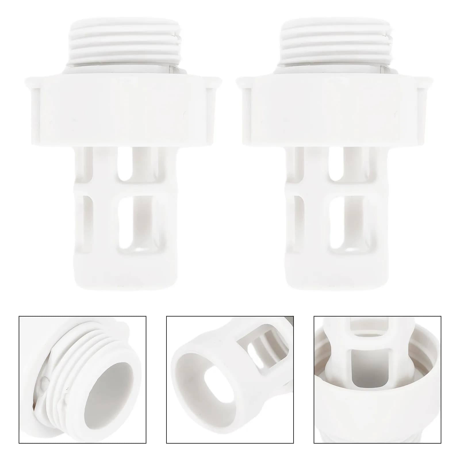 Intex Round Tube Pool Adapter Includes Two Garden and Meadow Adapters for Easy Water Removal