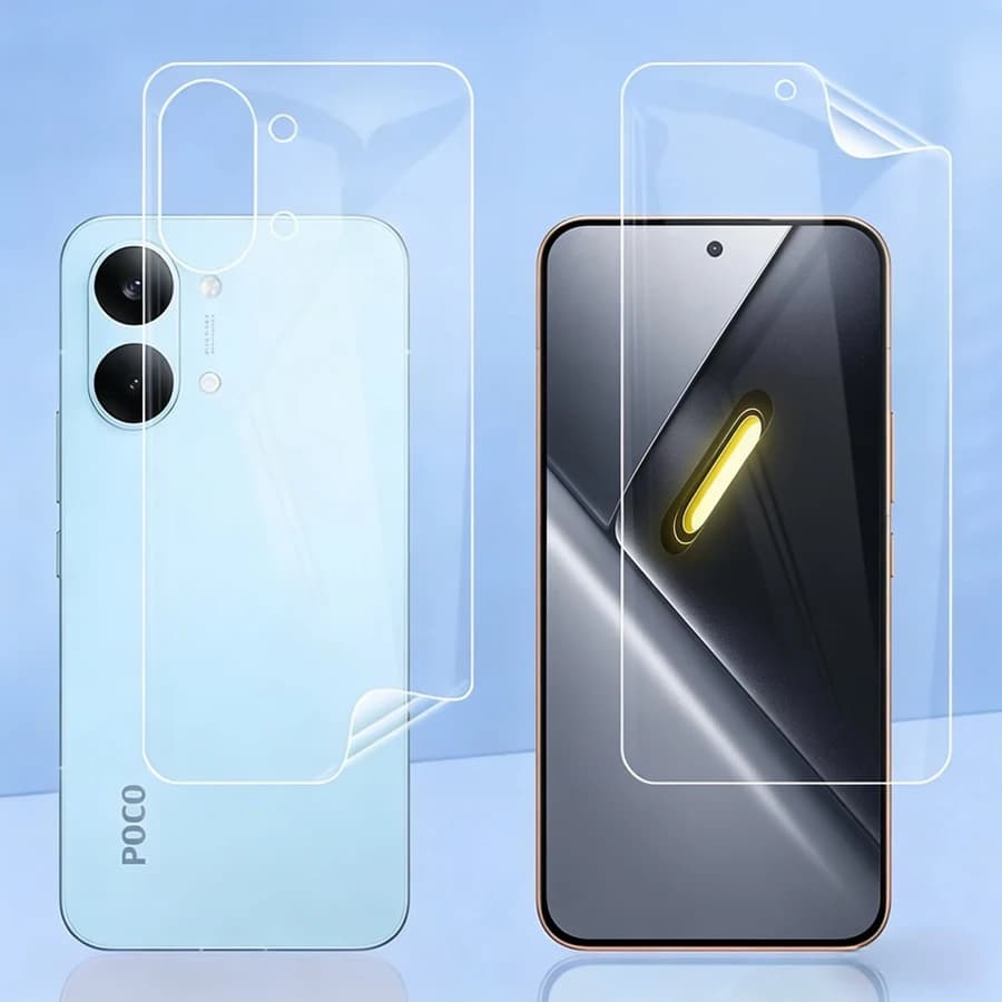 2PCS Matte Hydrogel Film for POCO X8 X7 X6 Pro Max Screen Protector for POCO M8 M7 F8 F7 F6 Pro Soft Protective Film