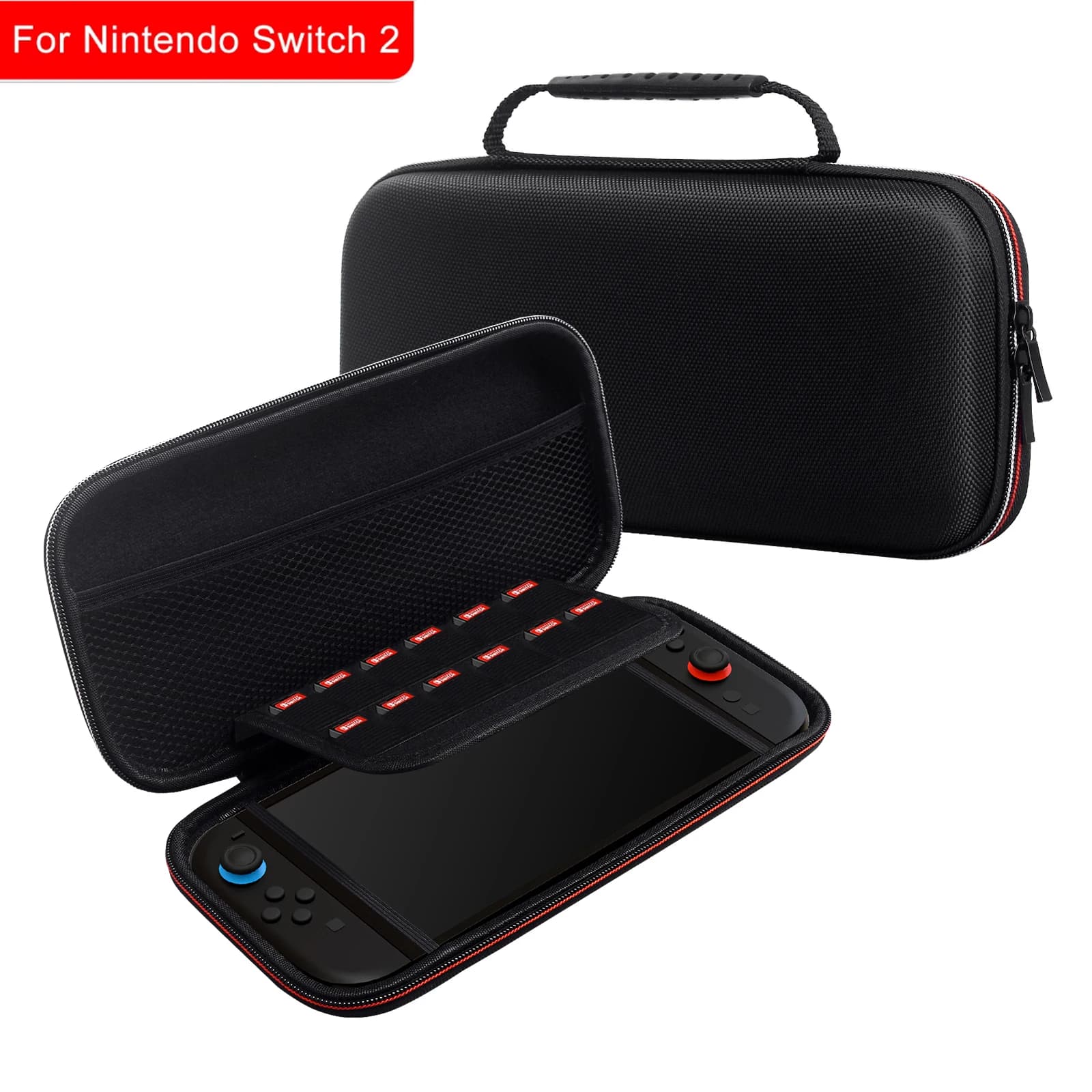 Per NS 2 Custodia da viaggio Custodia da trasporto portatile Custodia rigida per console Switch 2 e custodia per accessori