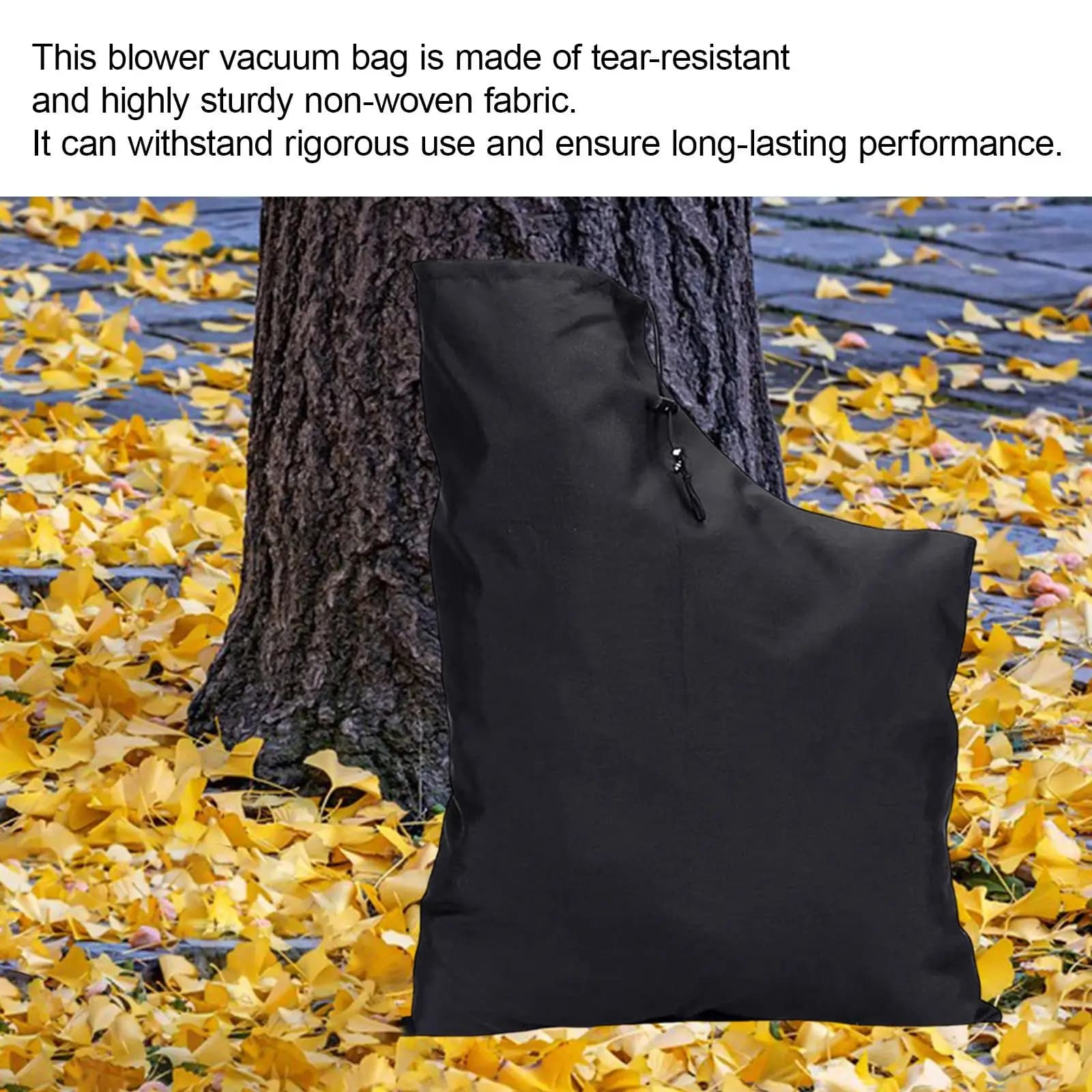Large Gardening Bag Reusable Non Woven Garden Trash Container Leaf Sack for Home Yard Maintenance
