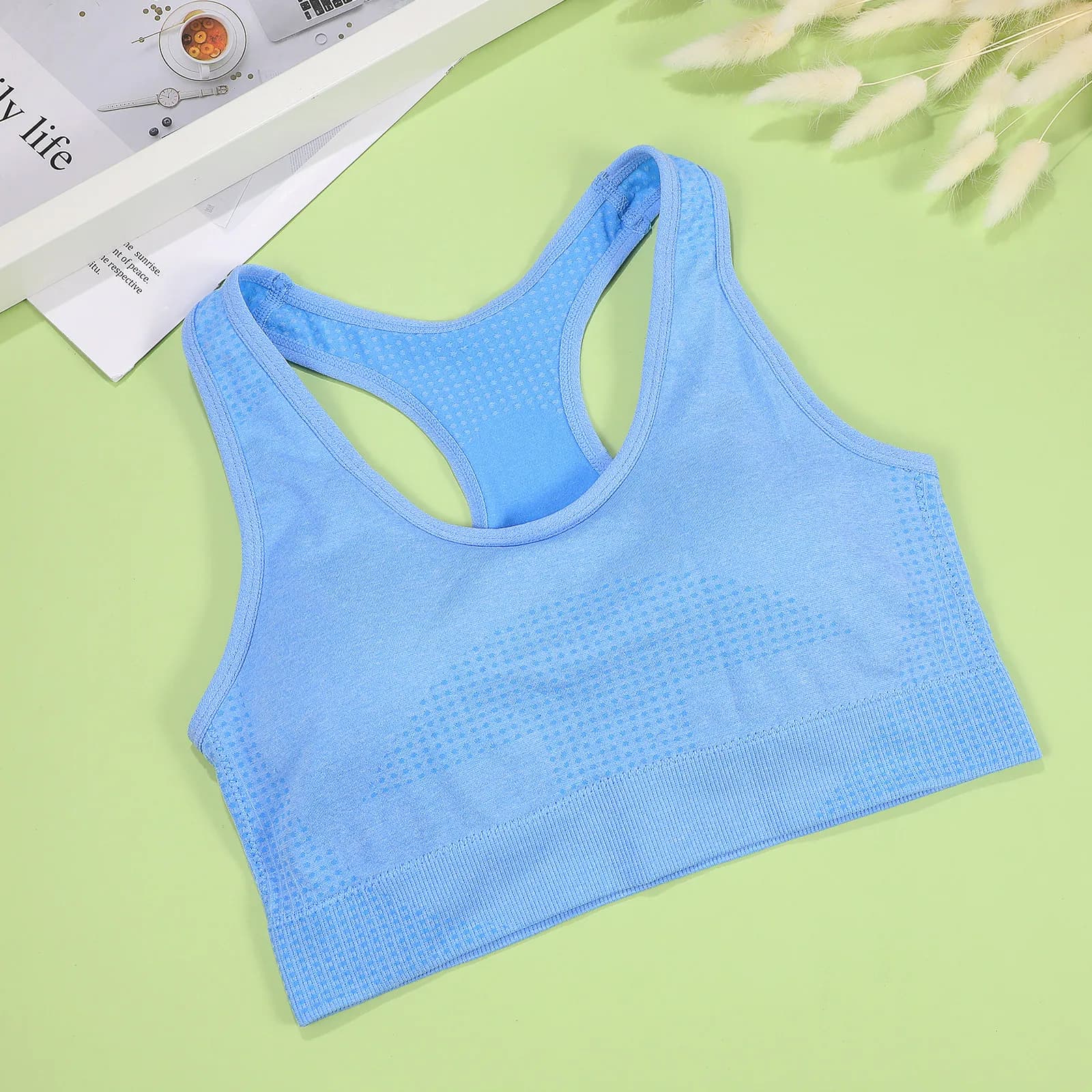 Set da yoga da donna, traspirante, confortevole, aderente, per yoga, pilates, palestra, parco, salto con corda, ciclismo