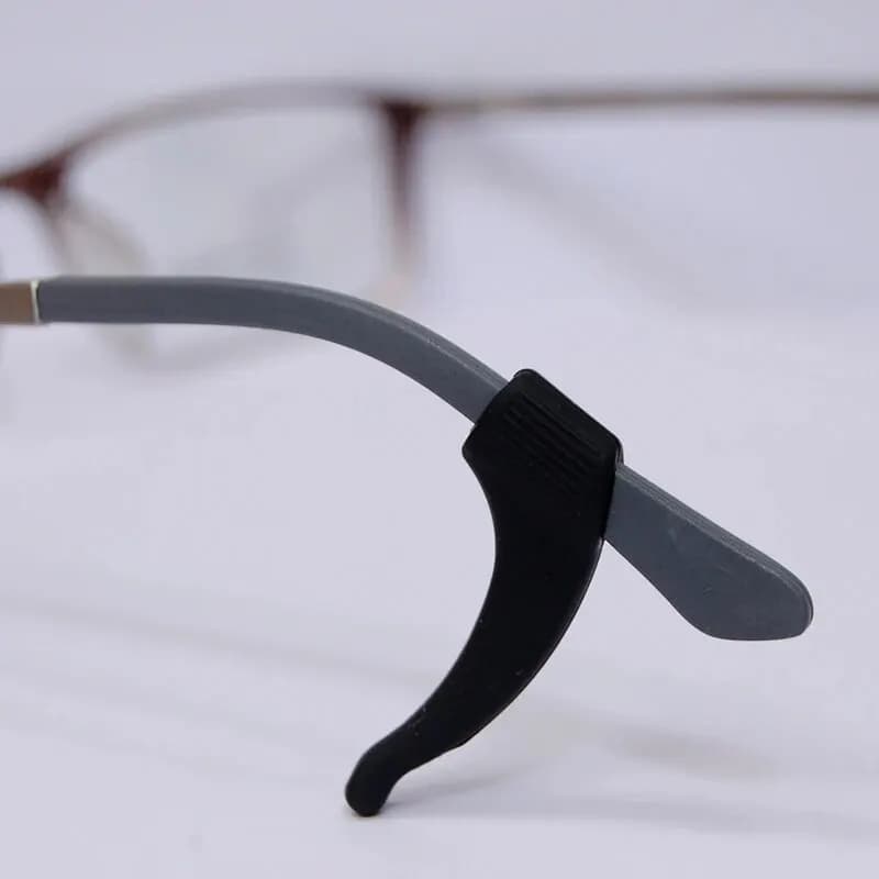 10/20/30/100pcs silicone slip handle for ear glasses leg hook for ear plug fasteners temple tip accessories