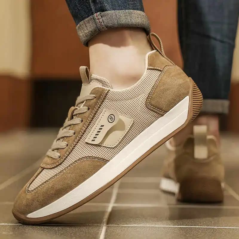 Scarponi da Trekking con Tacco Piatto per Uomo, Sneakers Caratteristiche, Scarpe da Deserto, Sportive, di Lusso, Economiche, Tendenze Importatori, Super Offerta