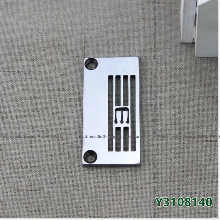 1PCS Y3108140 Needle Plate 5.6 Iron Plate Thin Material Light Material for Yamato 2500 2700 Three Needle Five Thread Interlock