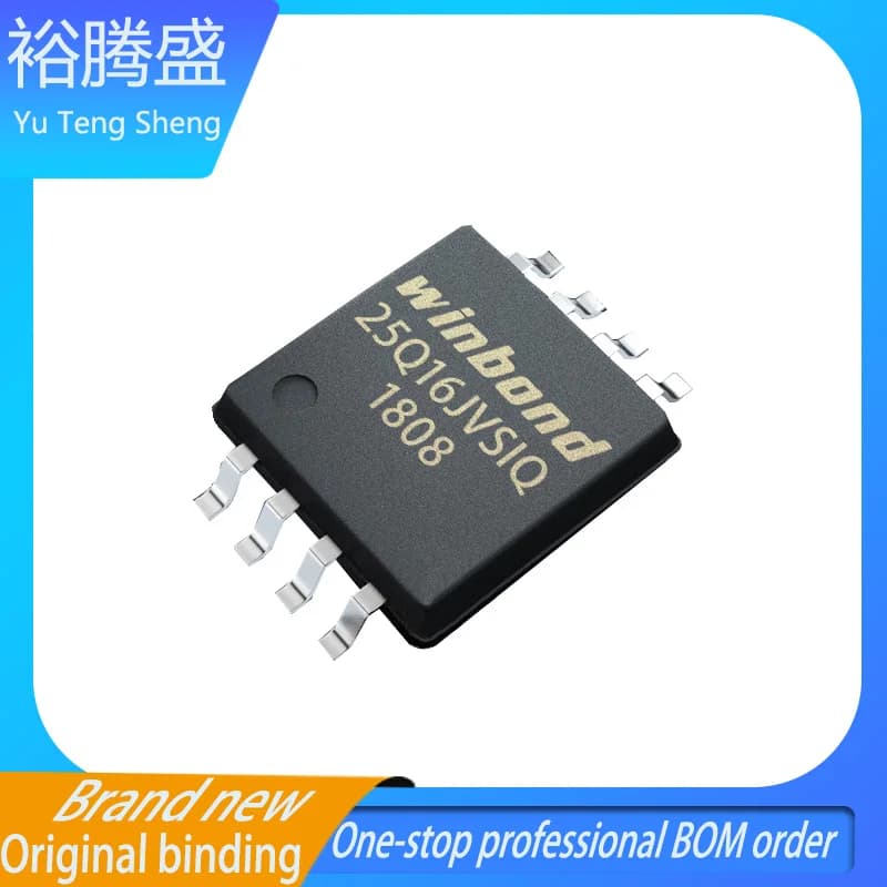 Originale autentico W25Q16JVSSIQ FLASH seriale 16Mbit/Dual e quad SPI/Flash SOIC-8
