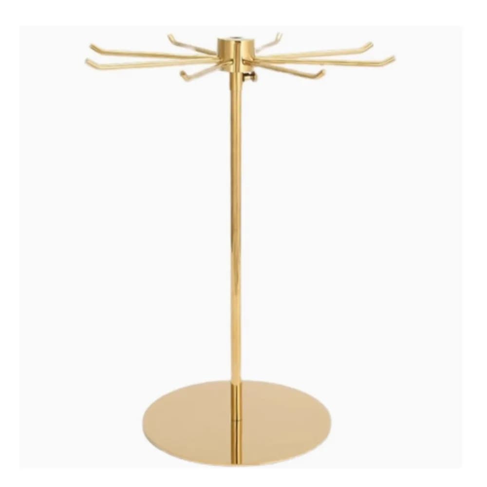Espositore Rotante per Collane, Gancio Multiuso per Sciarpe, Organizzatore per Vetrine di Gioiellerie, Supporto per Bracciali