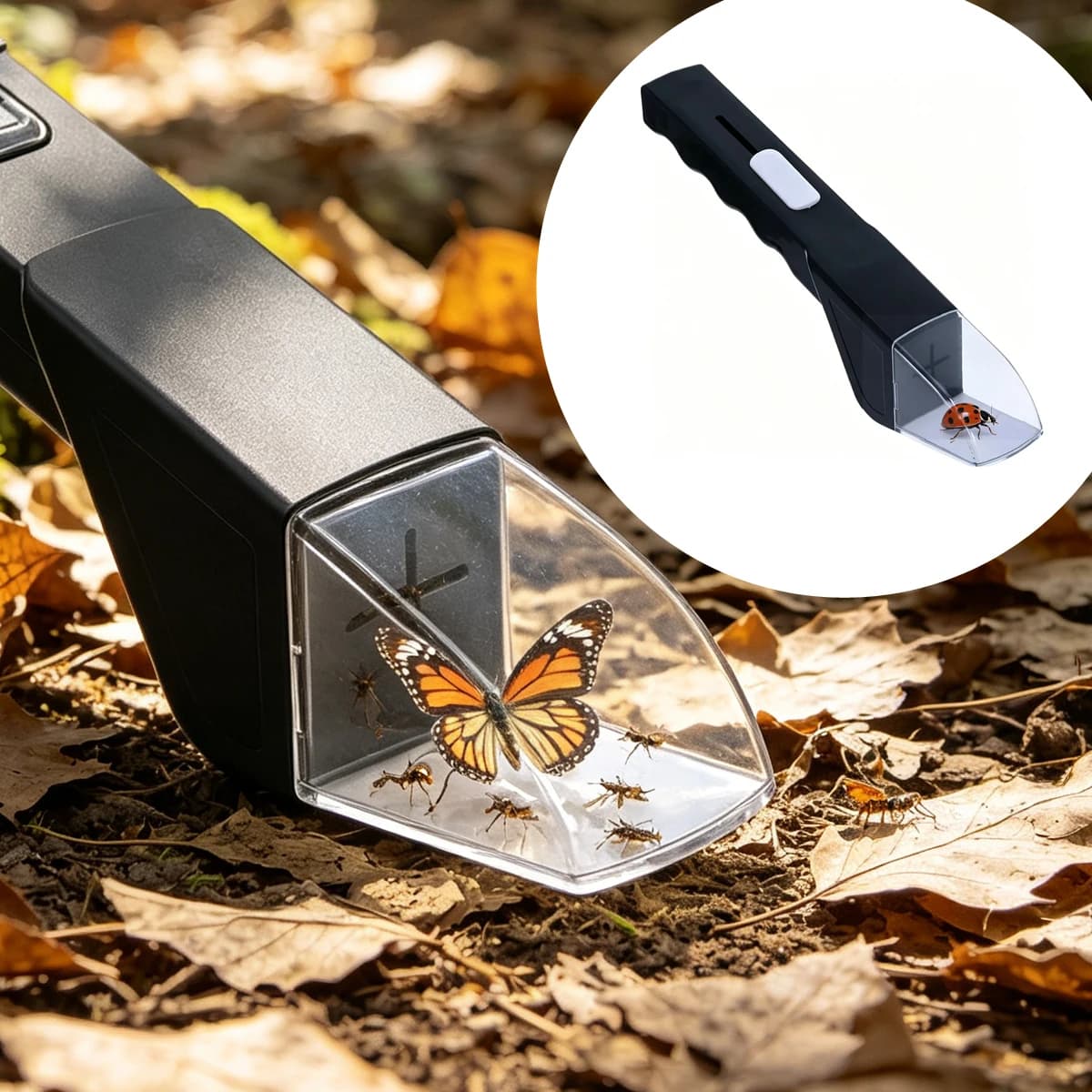 Portable Insect Trap Spider Catch Insects Gardening Tools and Planting Supplies Worm Collection Fly Catcher Bug Pest