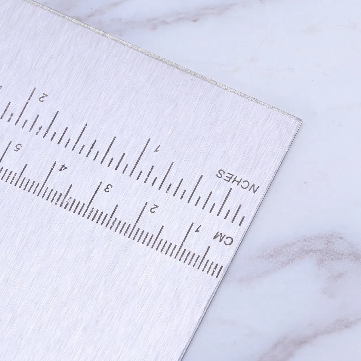 Stainless Steel Dough Scraper with Measuring Scale Heavy Duty Bench Cutter for Pizza Pasta Baking