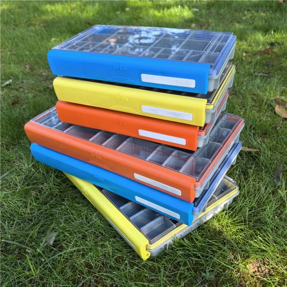 Waterproof Fishing Equipment Box Large Capacity Fishing Equipment Box With Fish Hook with Fake bait Mobile Parts Fishing Tool Accessories