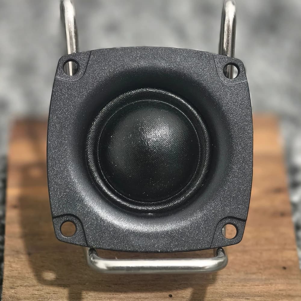 PAIR 20 Core Silk Dome Tweeter 6 Ohm 10W 42mm Square Treble Driver For DIY Portable Bluetooth Speaker