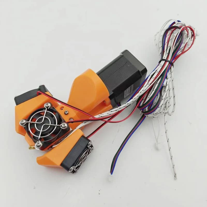 Kit fai da te per estrusore di pellet 3D universale Ugello da 2 mm per stampante 3D Kit di montaggio per estrusore per frantoio di granuli di pellet di plastica da 3 mm
