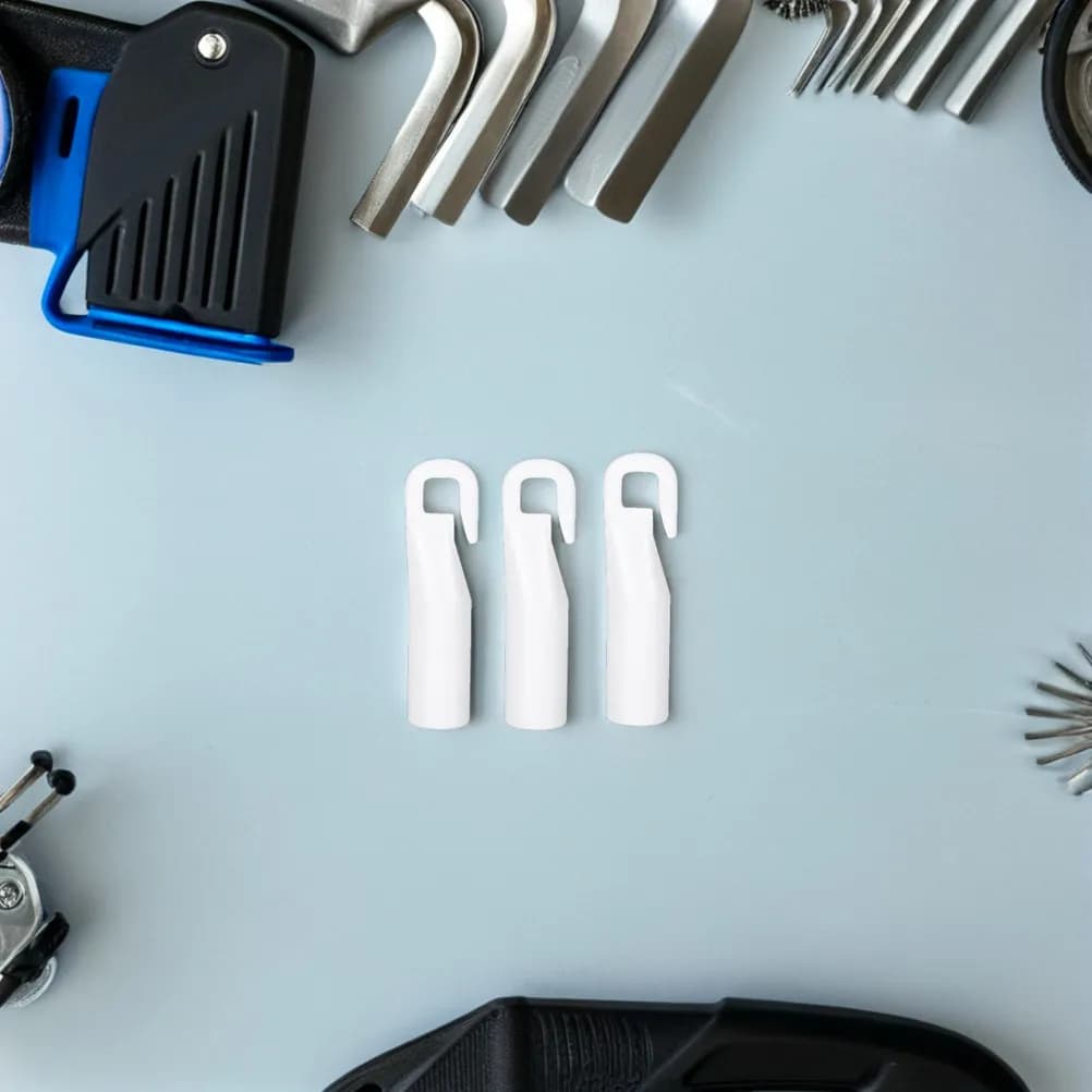 25 Pezzi Ganci per Tende, Accessori per Tende Verticali, Ricambi per Asta di Regolazione, Ganci in Plastica per Riparazione Tende