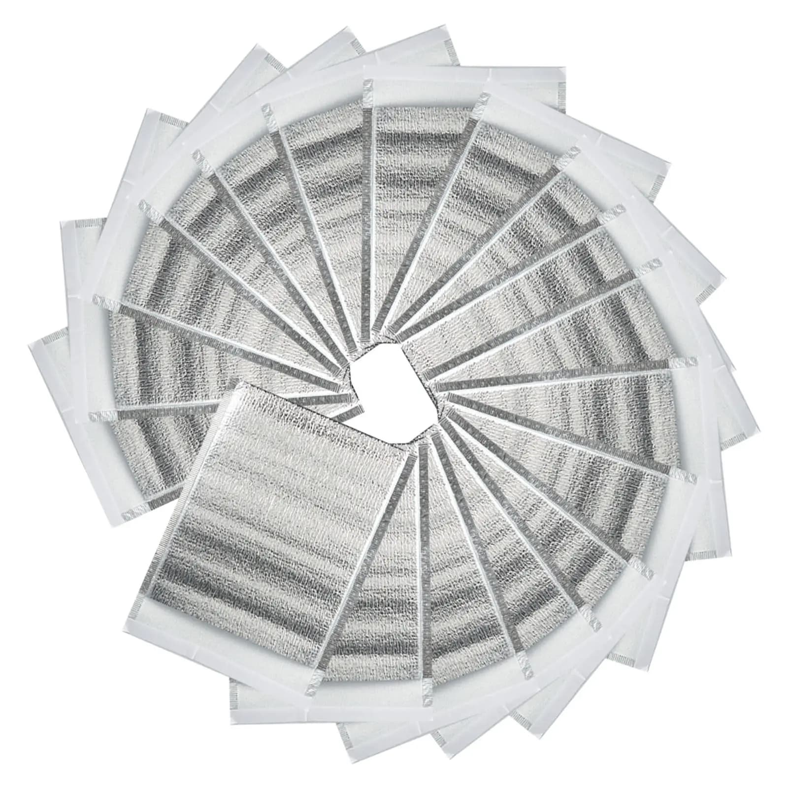 20 Pezzi Borse Termiche Isolanti per il Pranzo, Contenitori Refrigeranti Portatili per Spedizioni a Freddo di Prodotti Freschi, Frutta e Verdura