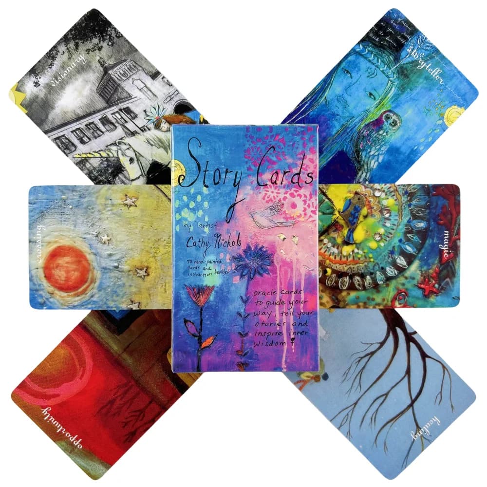 Story Cards 70 Carte Oracle Deck Beautiful Soulful di Cathy Nichols Carte dei Tarocchi per principianti