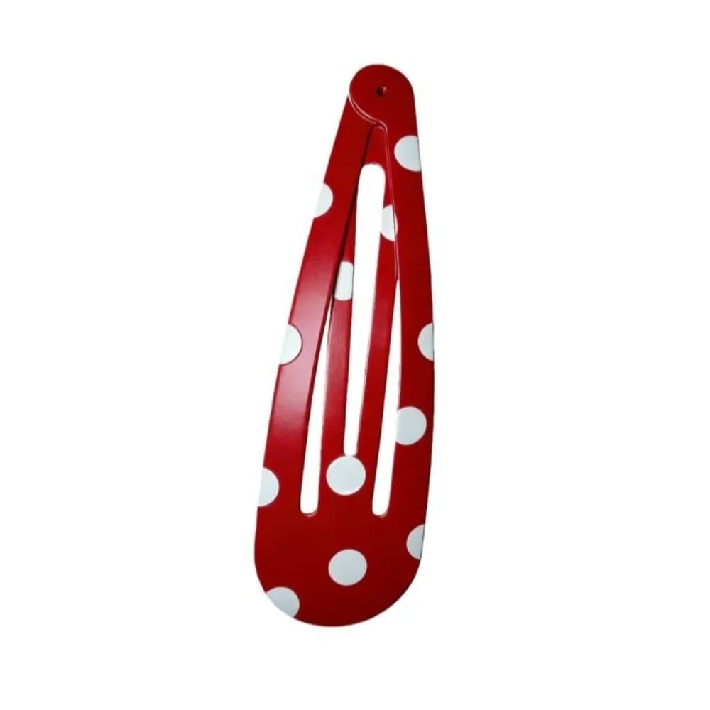 Trendy Funny Extra-large Hair Clips Strawberry Pattern Polka Dot Curtain Clip 3D Printed Kawaii Style Novelty Hairpin Women