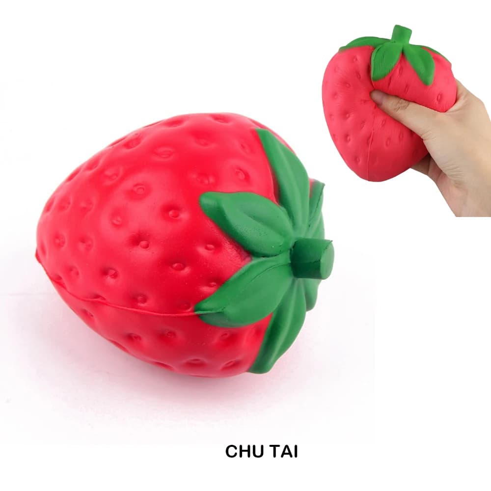 Orange Strawberry Lemon Fruit Stress Lift squishy Toys Slow increase Antistress Toys Adult Gift for Kids Spremere Fidget Toys