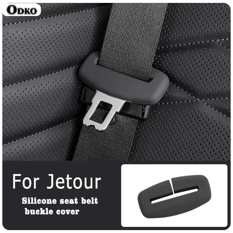 For Jetour Traveller T2 X70PLUS X70 MonkeyKing T1 Interior accessories 2/4 Pieces Safety belt for car Silicone protective cover Trim
