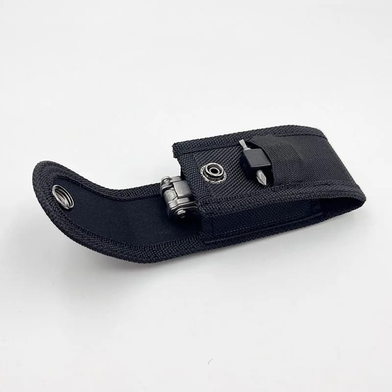 SWISS TECH 11 in 1 Mini Multitool Folding Knife EDC Outdoor Camping Survival Multi-tool Pocket Knife Scissors Screwdriver