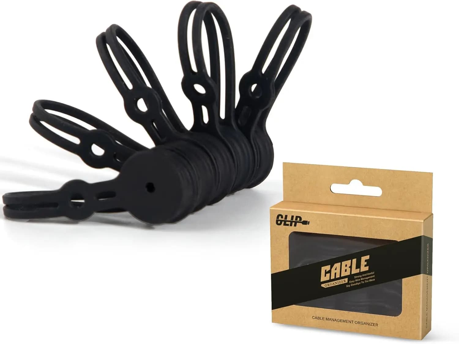 Fascette Magnetiche per Cavi, Confezione da 10, Organizzatore in Silicone per Cavi di Ricarica, Avvolgicavi per Cuffie, Cinghie da Viaggio Riutilizzabili