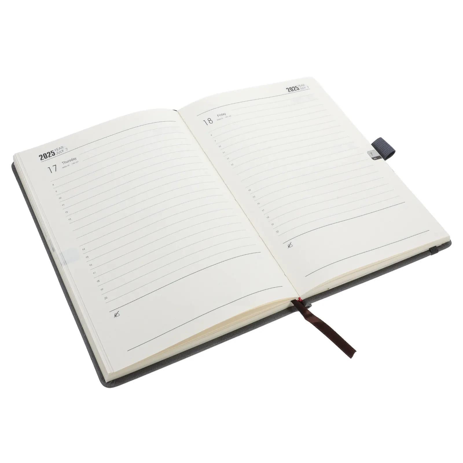 Set di 1 Agenda Accademica A5, Planner Mensile 2025, Taccuino per la Gestione del Tempo, Design Semplice, Forniture per Ufficio, Quaderno per Scrittura