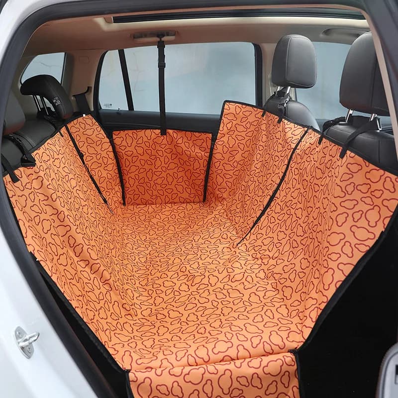 Dogs Car Seat Cover Waterproof Pet Dog Carriers Travel Mat Hammock For Small Medium Large Dogs Car Rear Back Seat Safety Pad