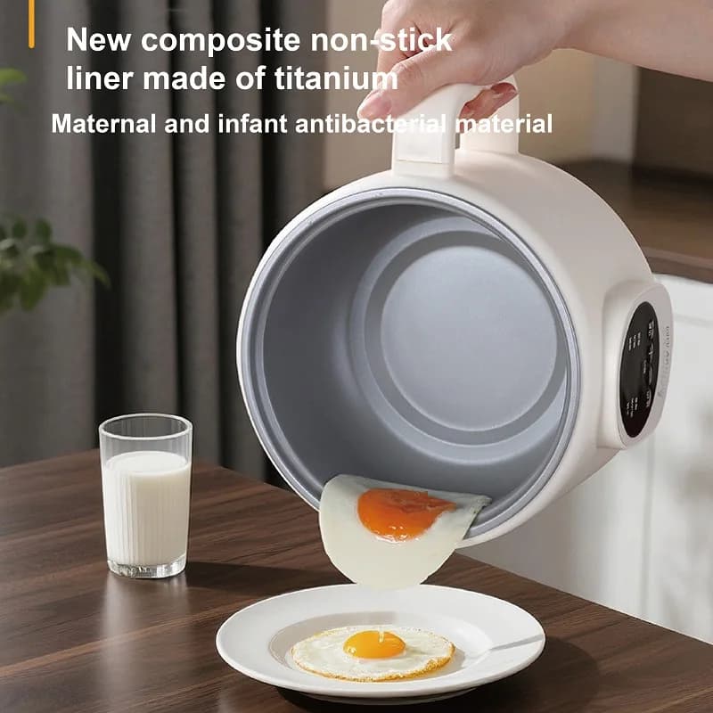 2L Smart Rice Cooker Appointment Dormitory Electric Cooking Pot Hot Pot Non-stick Frying Pan Auto Insulation Pot Multi-function