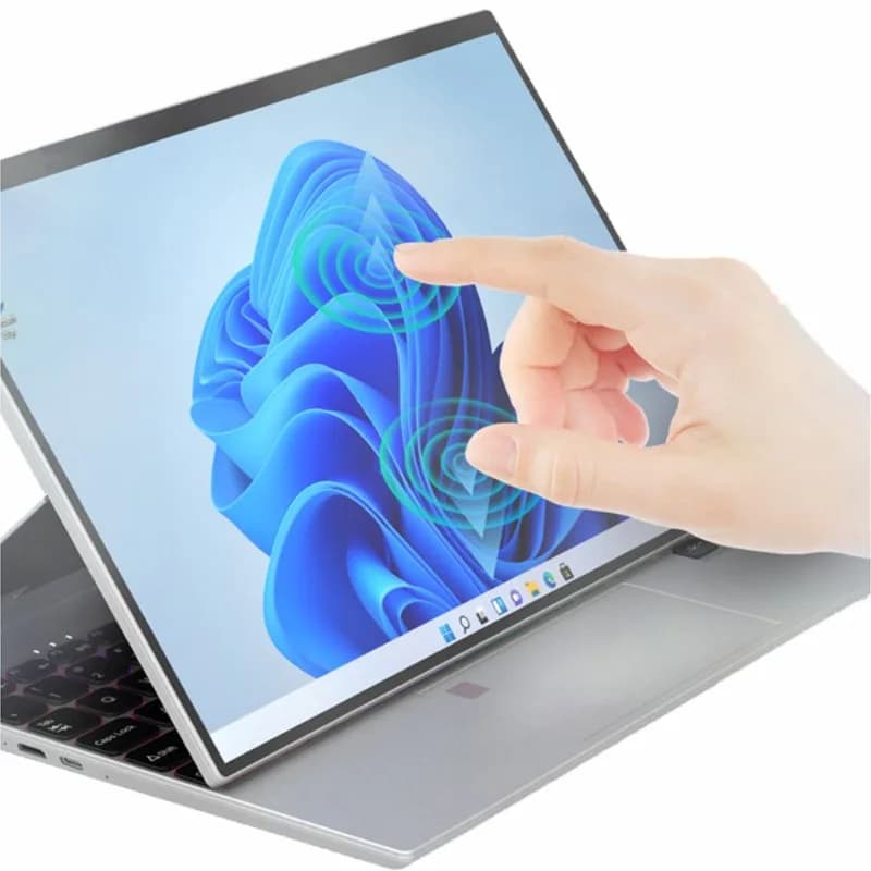 Flip Touch Screen Tablet 2-in-1 Ultrabook Lightweight Portable Aluminum Laptop