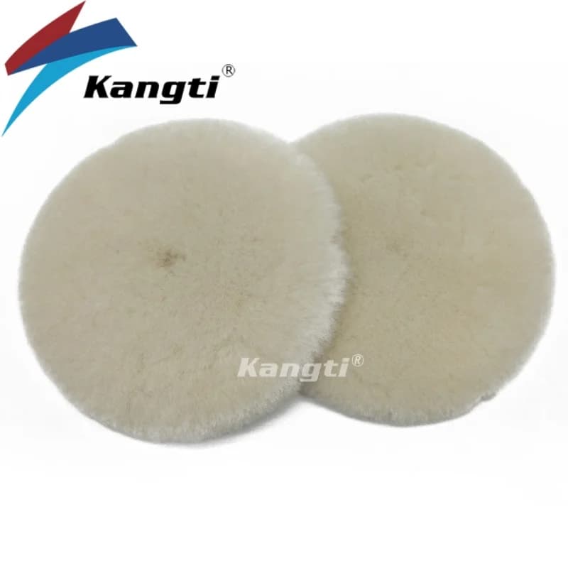 Kangti 3 "/5"/6 "/7" Kit per lucidatura 3M Tampone per lucidatura per auto Spugna per ceratura per auto Disco Ruota in lana Cura della vernice automatica Lucidatore per auto Gadget per auto