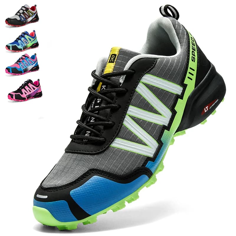 Waterproof Hiking Shoes for Men & Women, Lace Up Outdoor Trekking Sneakers, Mountain Walking Hunting Tactical Boots