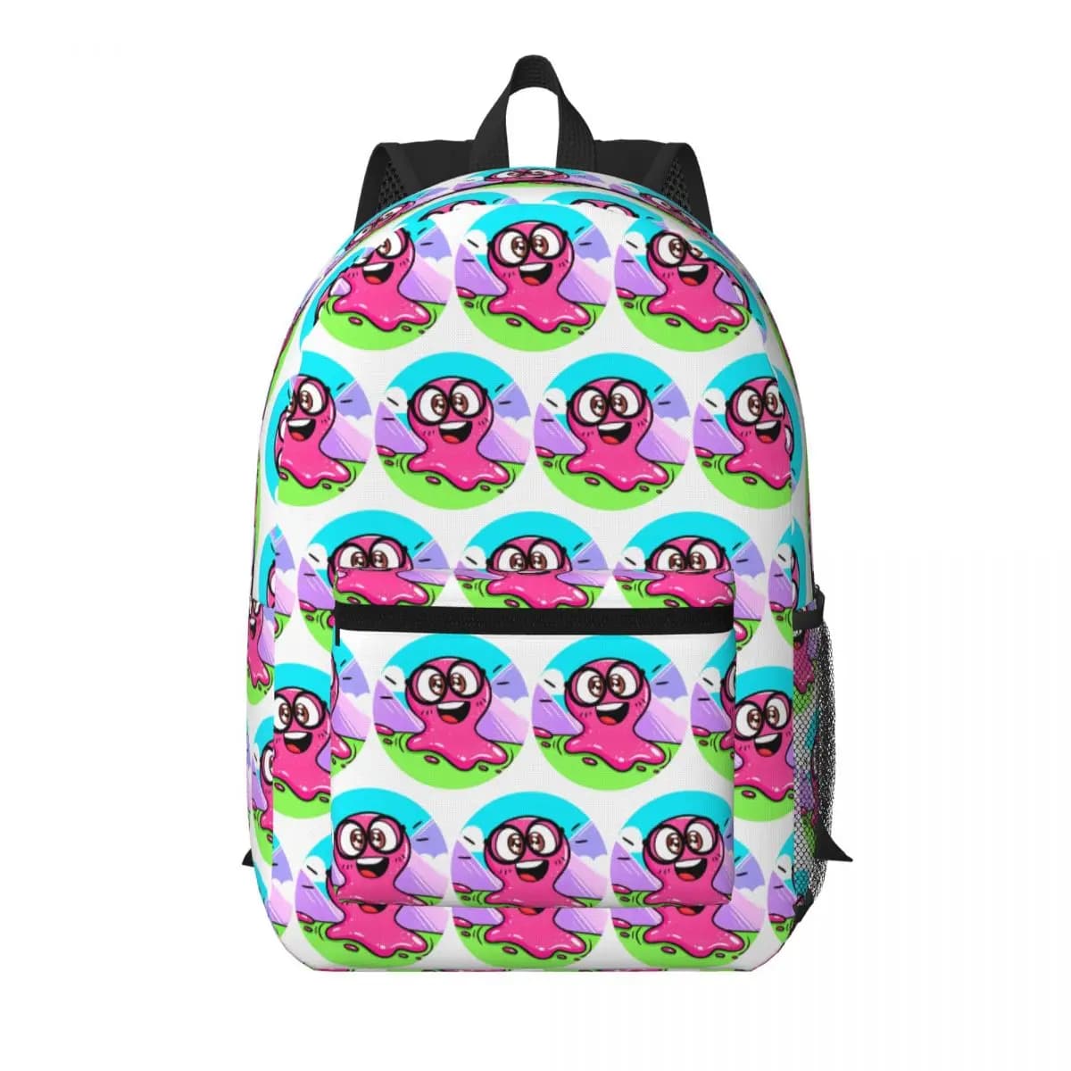 Zaino Scolastico Super Slick Slime Sam per Studenti, Borsa da Viaggio per Escursioni, Zaino Giornaliero per Ragazzi e Ragazze, Borsa a Tracolla