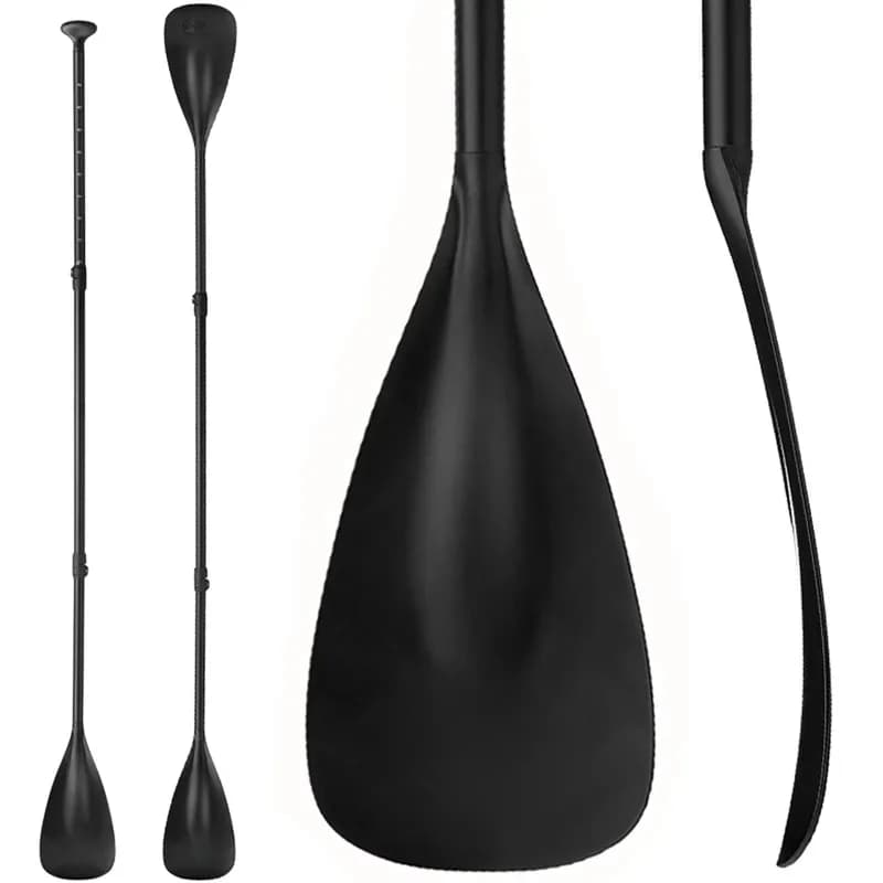 Pagaia per Kayak e SUP HONOR 3K 12K in Fibra di Carbonio, Regolabile, Leggera, Pieghevole, con Colore/Logo Personalizzabile - 2 Libbre