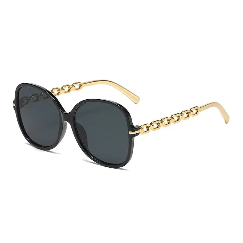 New Vintage Round Sunglasses Women Men Circular Sun Glasses Big Eyewear Sunglasses for Male Female Special Shaped Glasses 200000