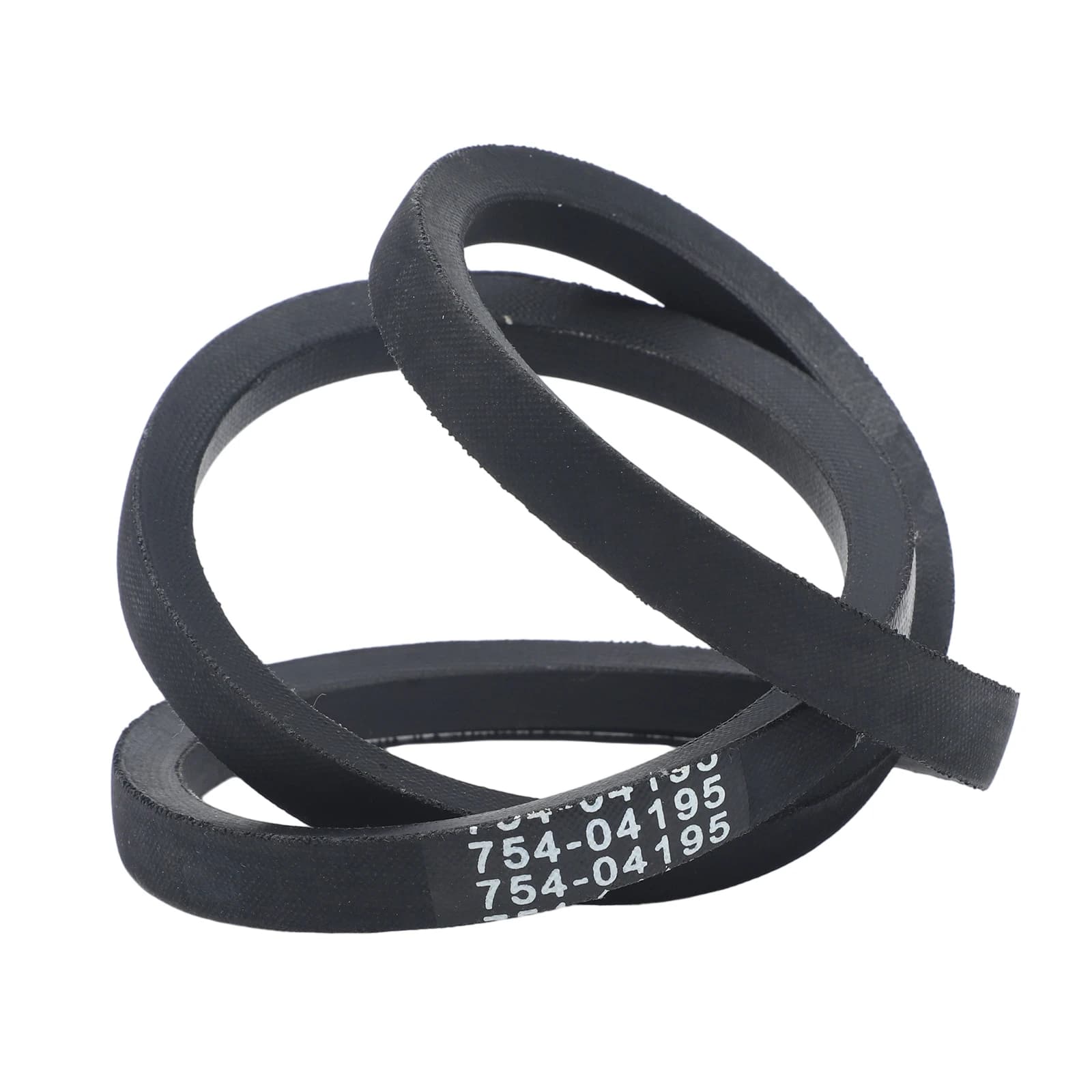 Rubber Drive Belt For Lawn Mowers And 2-Stage Snowblowers Matching Fit Of 754-04195 754-04195A And 954-04195 OEM Specifications