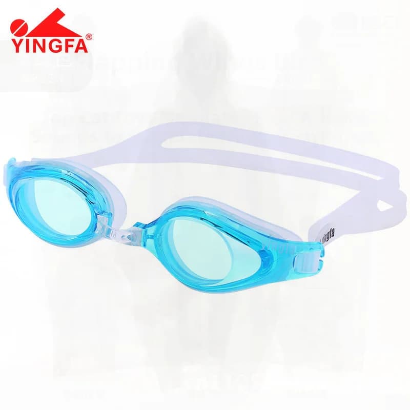 YINGFA Swimwear with Explosions in Mixed Lots for Kids Waterproof Silicone Rubber Waterproof Swimming Glasses Black Blue