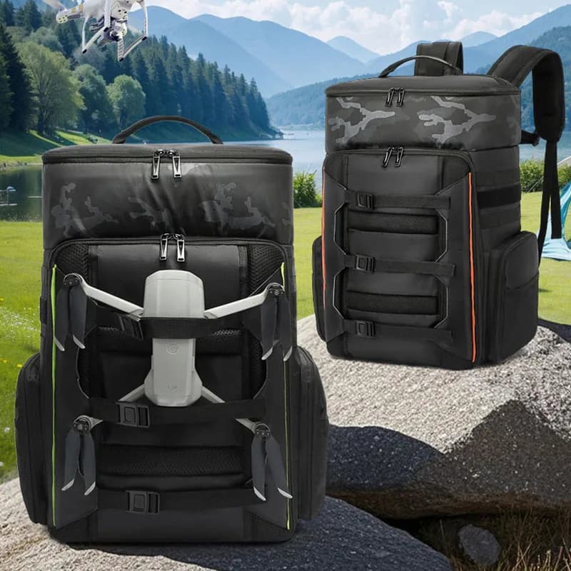 Climbing backpack for drone UAV Large camera Outdoor sports bag Dry and wet portable luggage backpack
