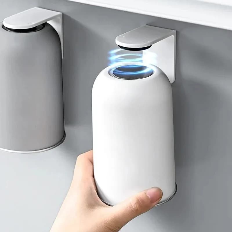 304 Stainless Steel Collutory Magnetic Cup, Brushing Glass Seamless Wall Mounted Toothless, Domestic Cup Great Capacity