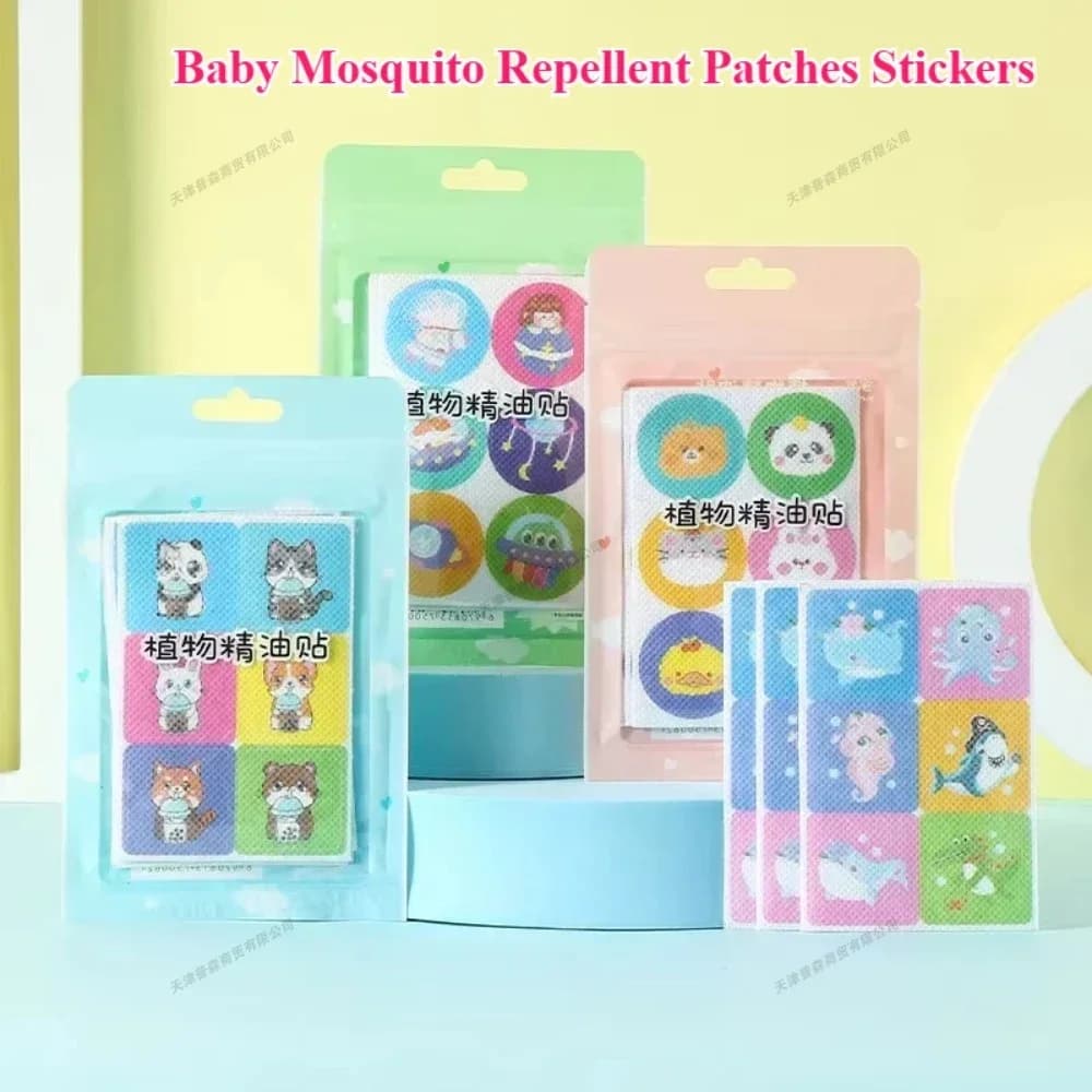 120/240/360 pezzi adesivi patch repellenti per zanzare per bambini 100% olio essenziale puro naturale non tossico mantenere insetti lontani dai bambini