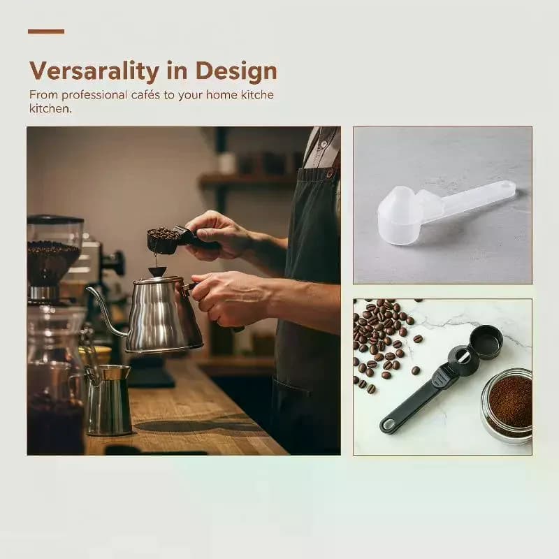 Practical Funnel Scoop for Protein Powder Sliding Leakproof Design for Milk Supplements