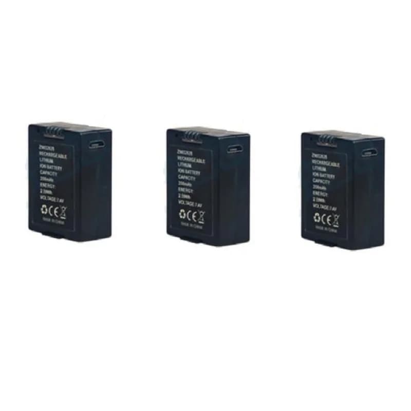 3 pz/set 7.4V 350mAh batteria Lipo per RC EAR C187 4CH 6-Axis EC135 scala RC elicottero pezzi di ricambio accessori
