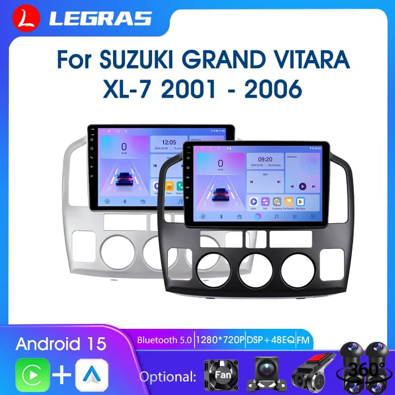 Auto Multimedia Reader for SUZUKI GRAND VITARA XL-7 2001 - 2006 Stereo Carplay Autoradio 4755 IPS Amplifier Autoradio Screen