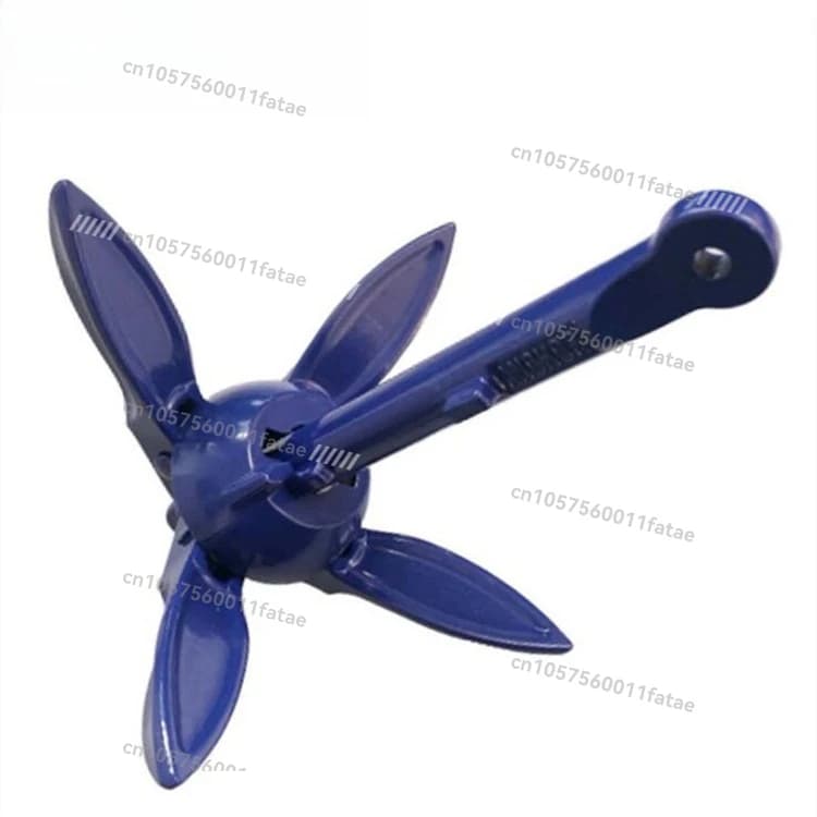 Accessori hardware marino per ancoraggio per yacht, kayak, barca, ombrello pieghevole in lega di alluminio