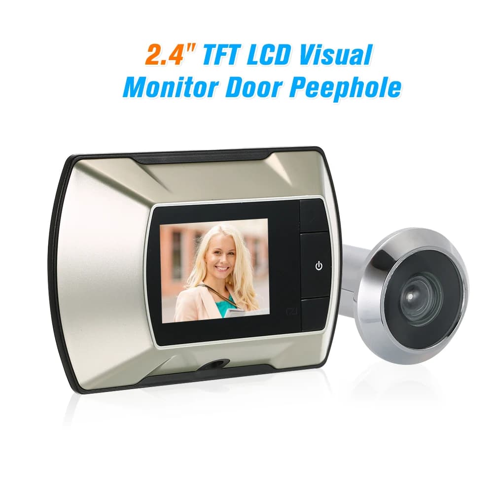 2.4 "TFT LCD Visual Monitor porta spioncino Wireless Viewer Camera Digital Electric spioncino campanello Monitor