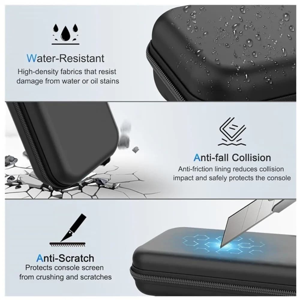 Borsa Portatile per Nintendo Switch 2, Custodia Protettiva Antiurto in Tessuto Oxford PU per Console