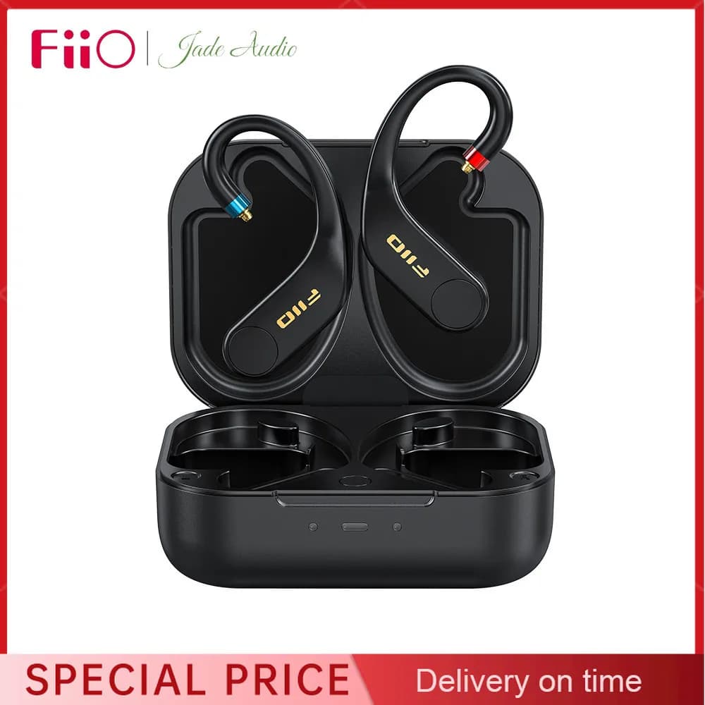 FiiO UTWS5 2025 Auricolari Bluetooth True Wireless Gancio Amplificatore per cuffie per IEM ad alta risoluzione 96kHz/24bit LDAC MMCX/0,78 2 pin