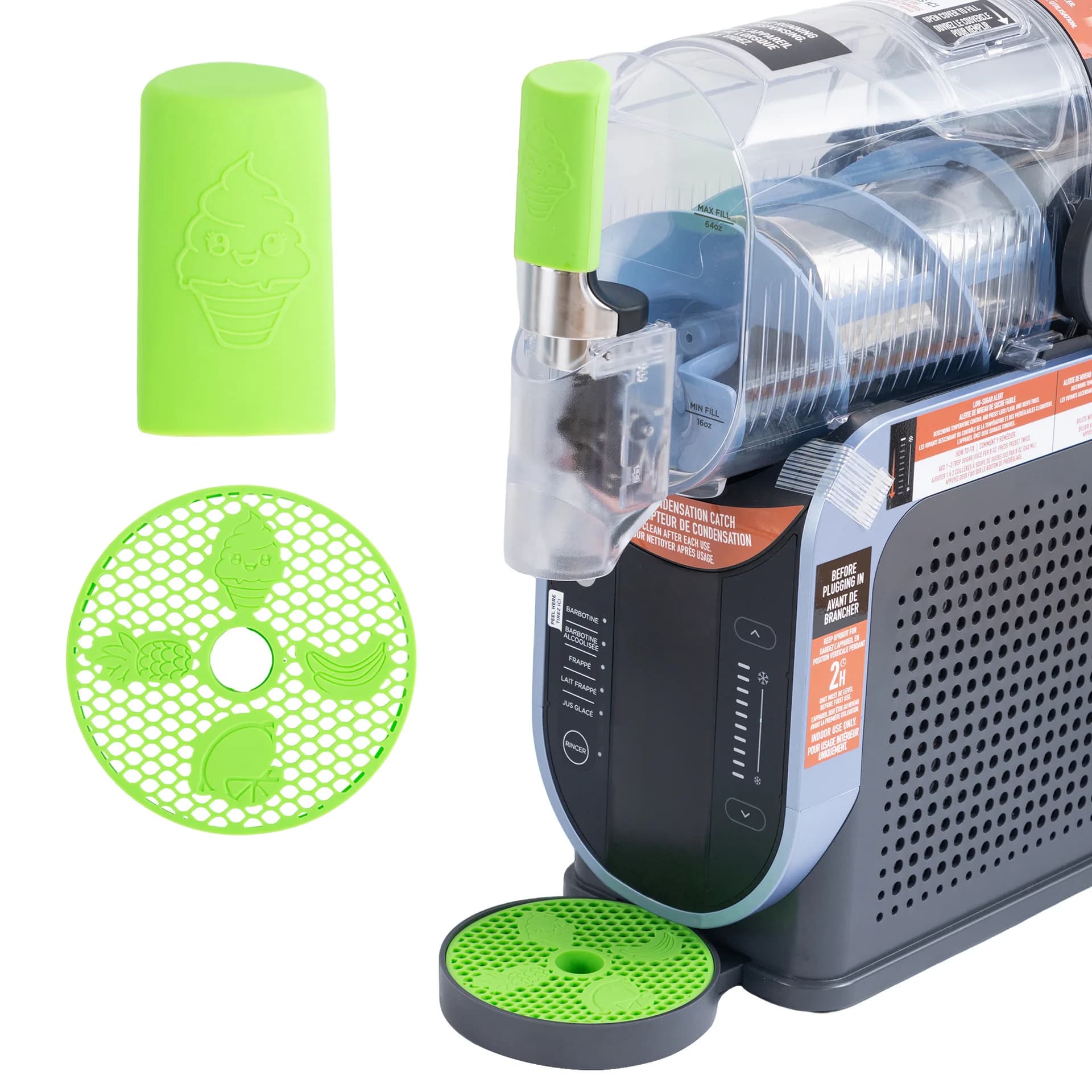 Copri maniglia e inserto vassoio antigoccia per accessori macchina Ninja Slushie FS301/FS300