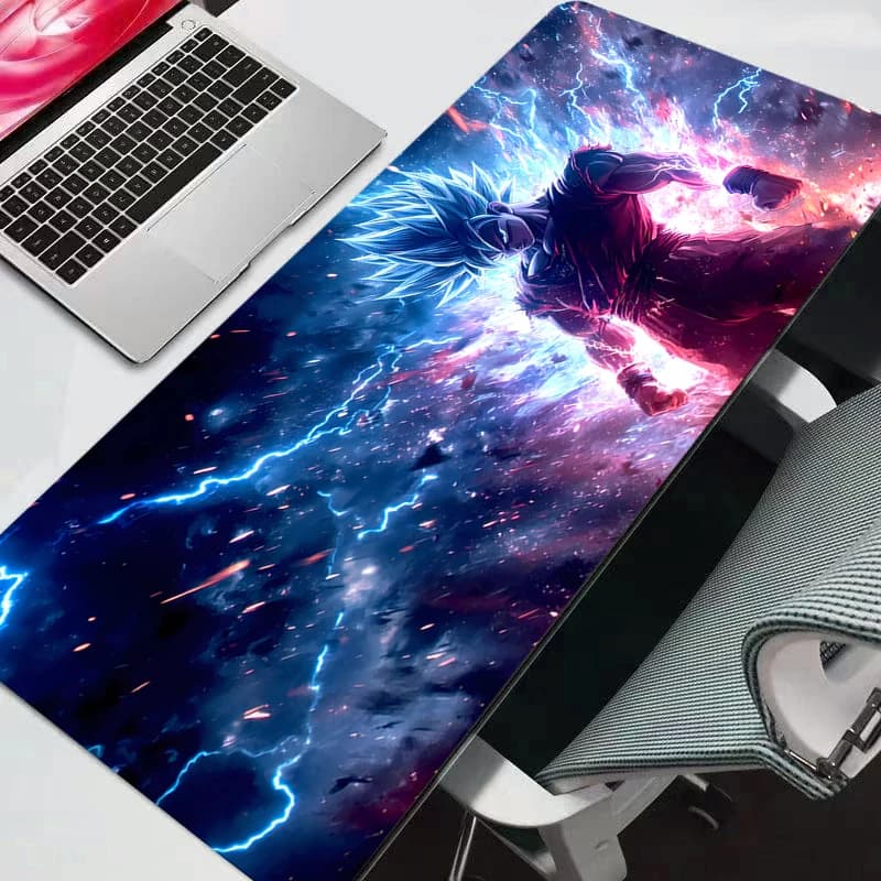 Tappetino per mouse Dragon Ball DBZ XXL, tappetino da scrivania per PC, tappeto da ufficio per gamer, accessori da gioco, mousepad resistente, idea regalo