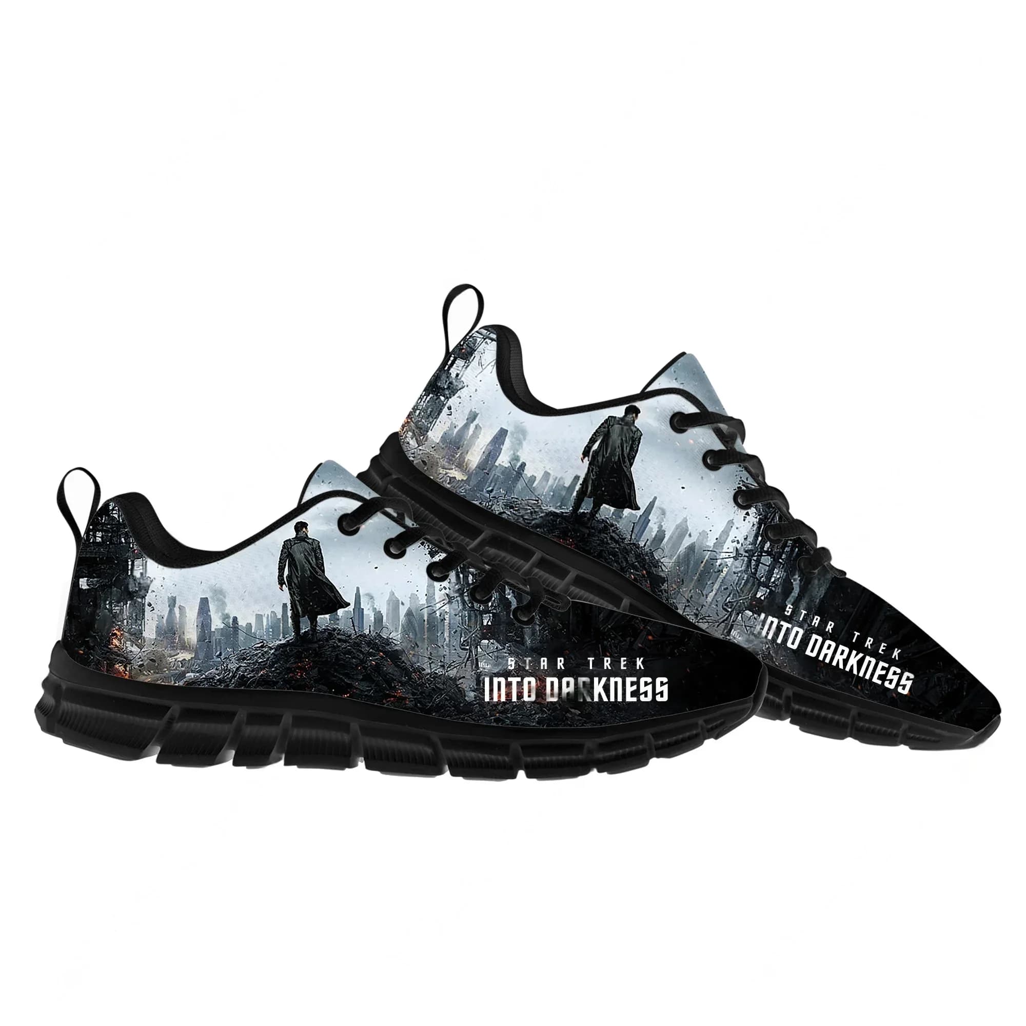 Star Trek Into Darkness Lace Mesh Shoes Flat Sneaker Mens Womens Sports Shoe High Quality Fashion Sports Sneakers Custom Footwe
