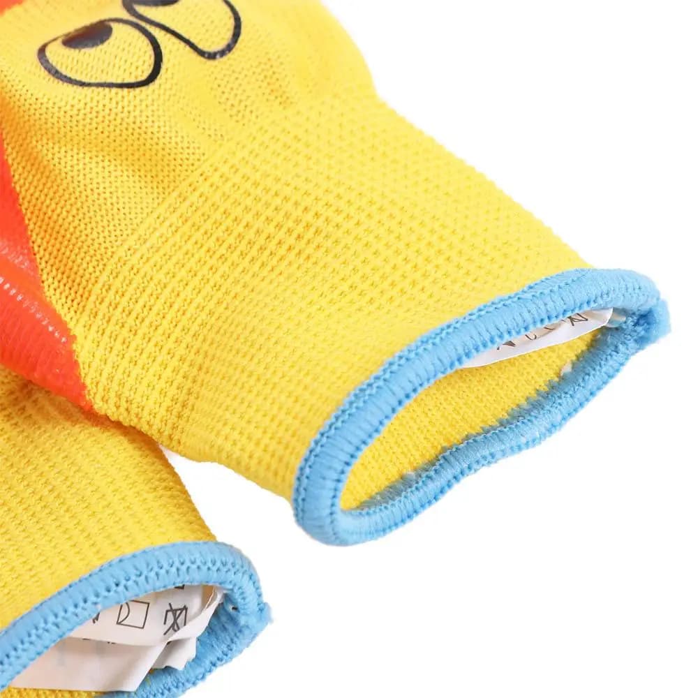 Guanti da Giardinaggio di Sicurezza in Lattice Impermeabili, Guanti Protettivi Anti-Morso e Anti-Taglio per Bambini, Accessori da Giardino